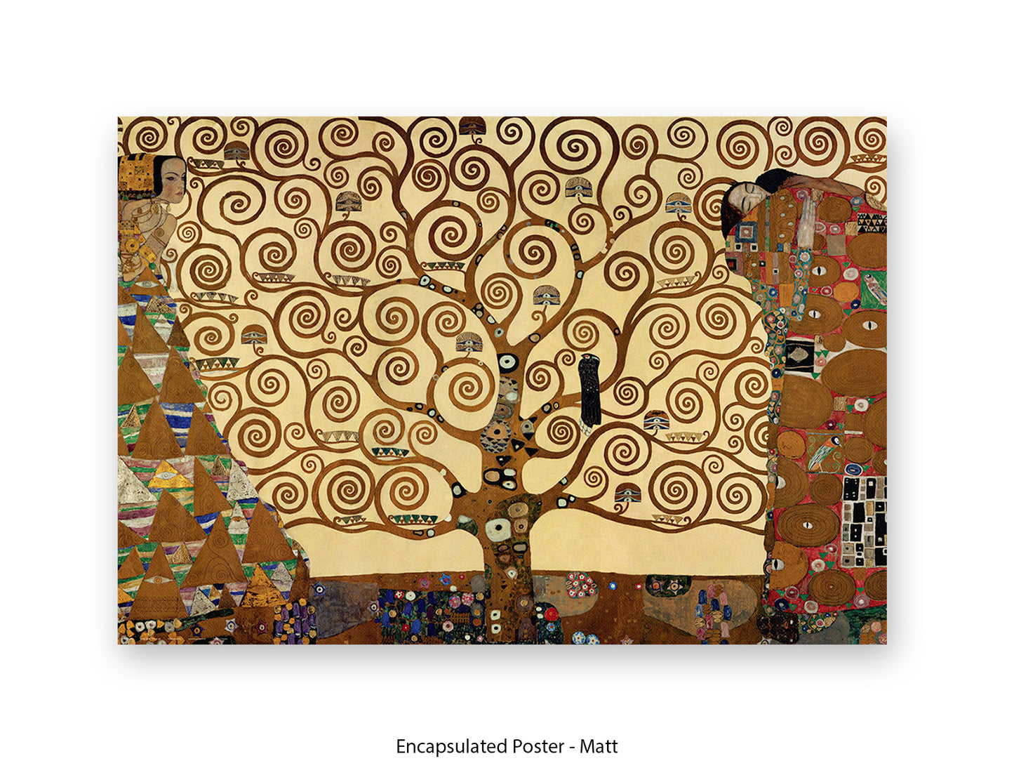 Gustav Klimt Tree of Life Art Poster