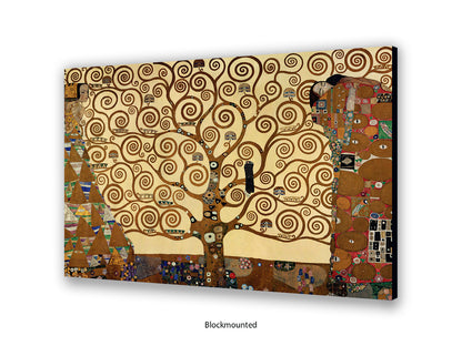 Gustav Klimt Tree of Life Art Poster