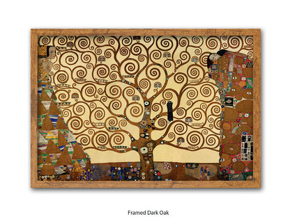 Gustav Klimt Tree of Life Art Poster