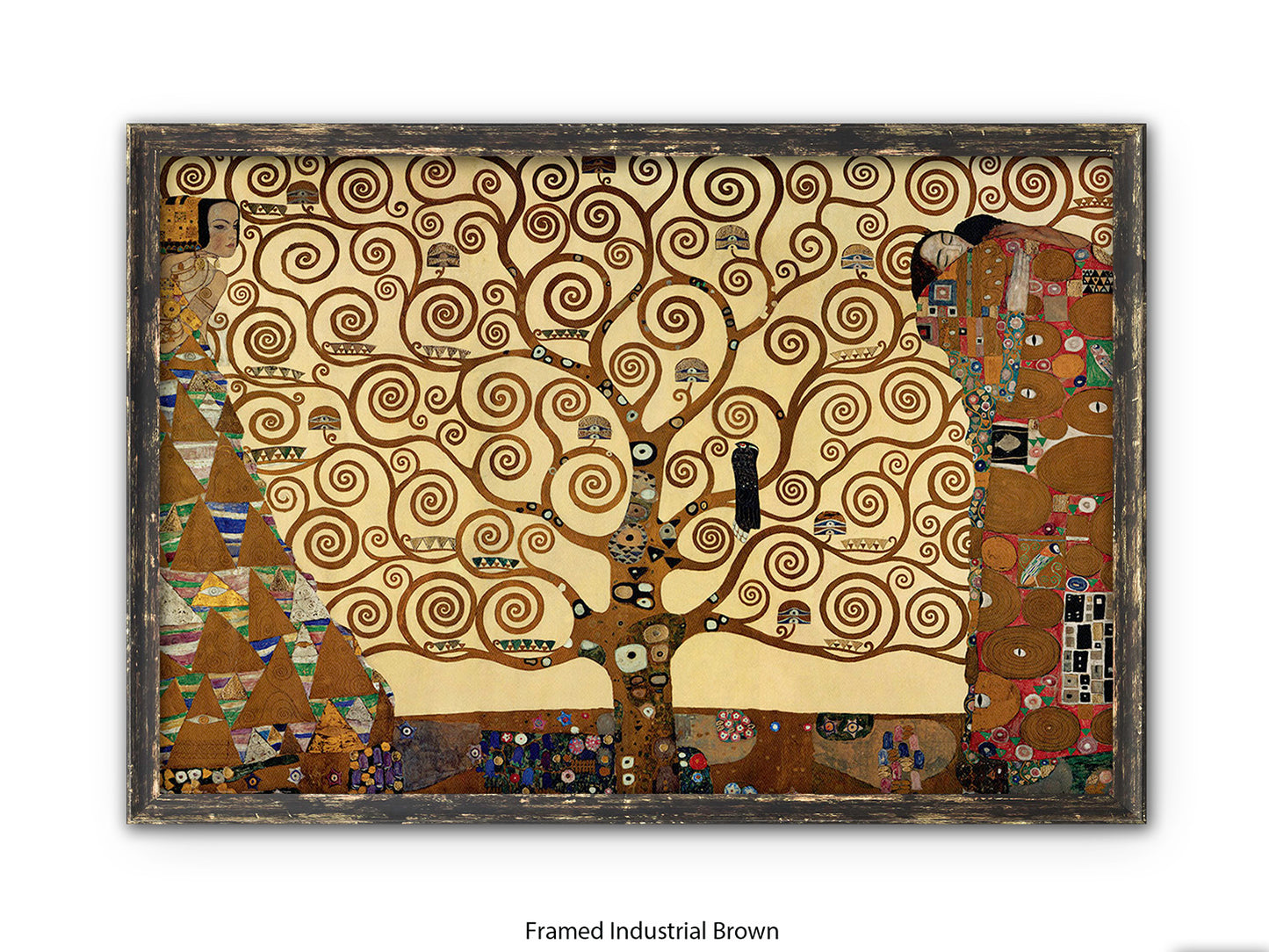 Gustav Klimt Tree of Life Art Poster