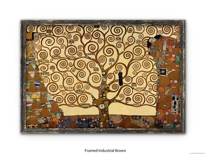 Gustav Klimt Tree of Life Art Poster