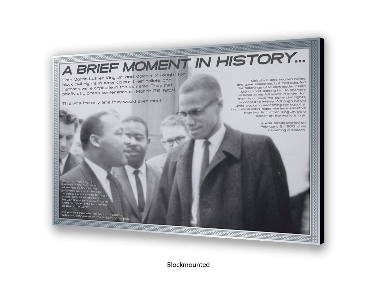 A Brief Moment in History Poster