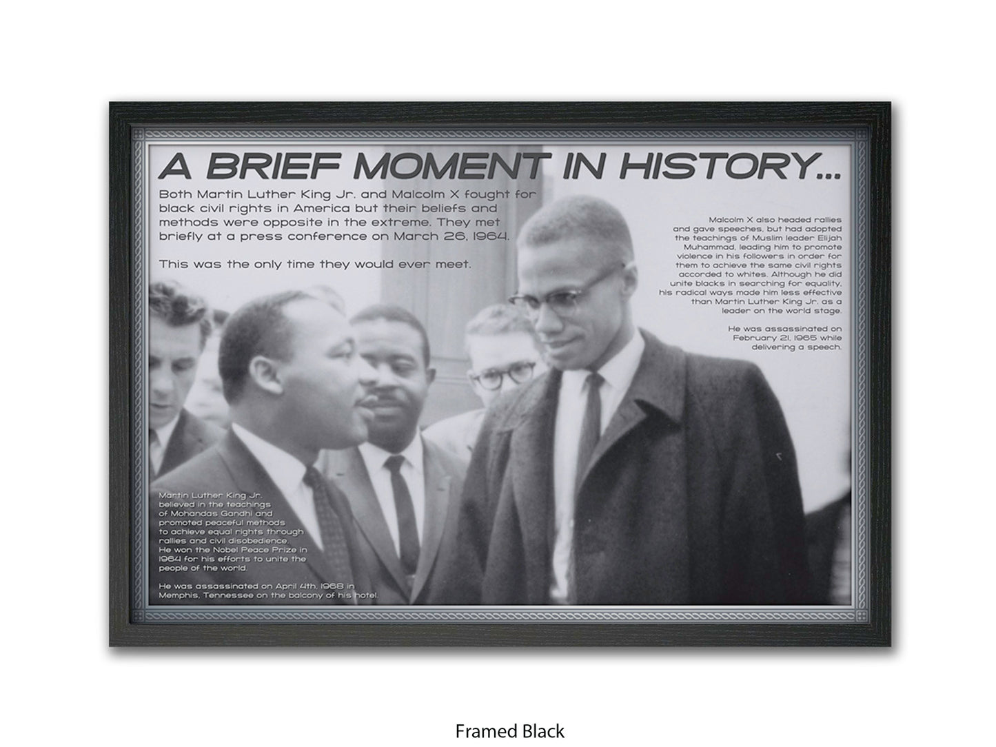 A Brief Moment in History Poster