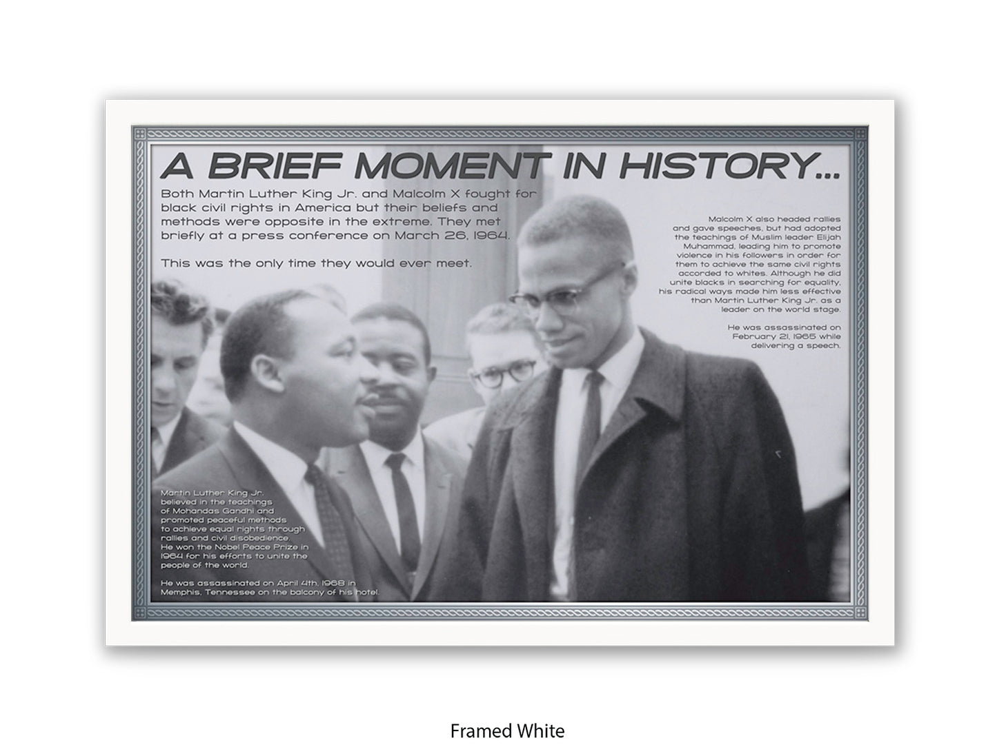 A Brief Moment in History Poster