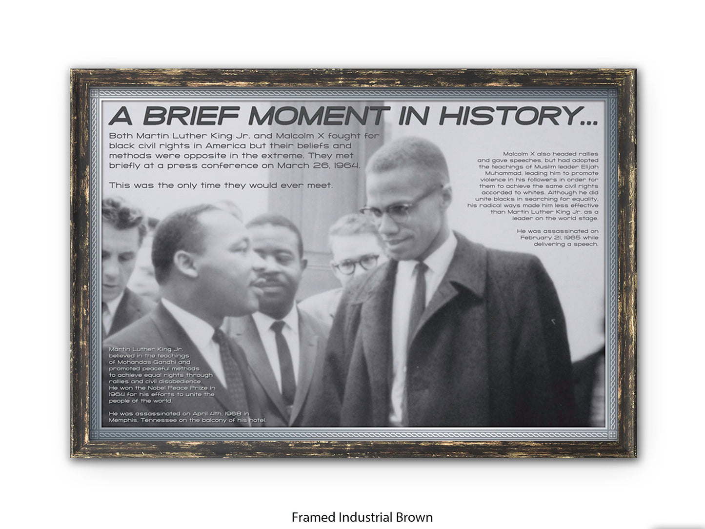 A Brief Moment in History Poster
