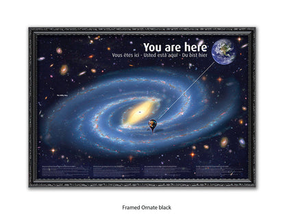 Milky Way Poster | You are Here | Humor