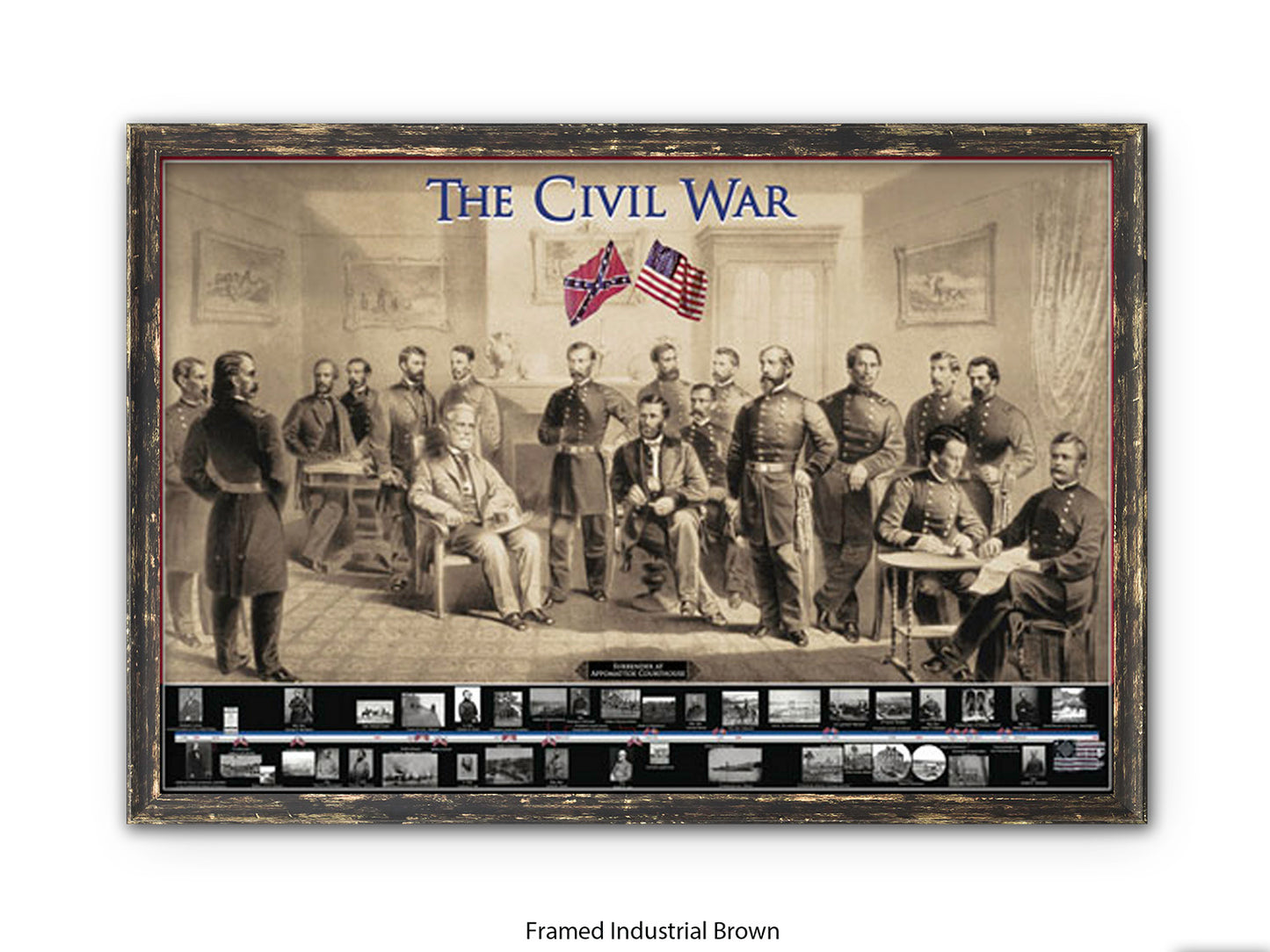 The Civil War American History Poster