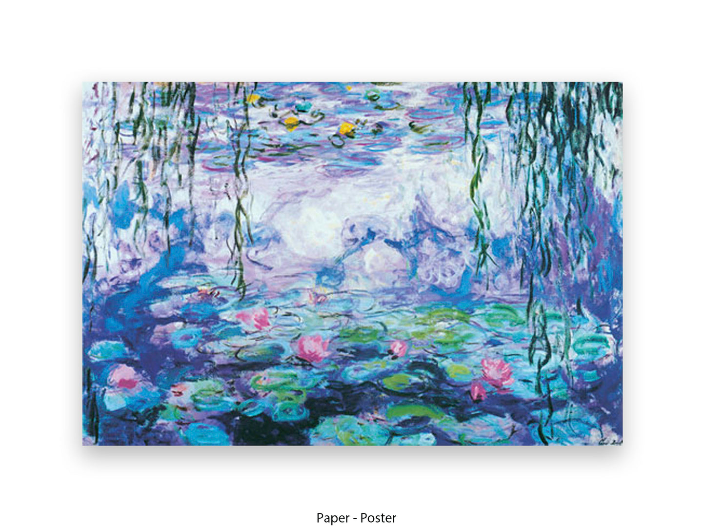 Monet Nympheas Water Lilies Poster