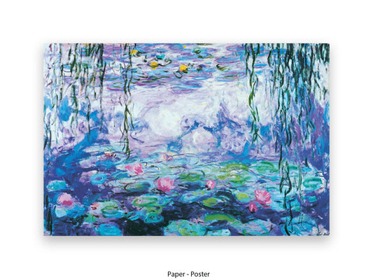 Monet Nympheas Water Lilies Poster