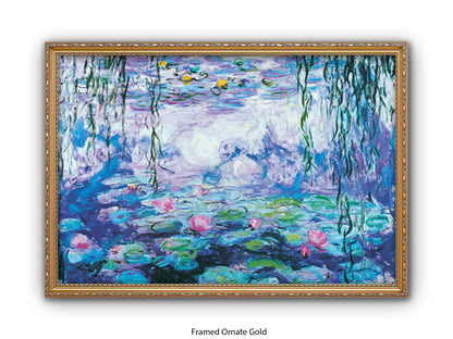 Monet Nympheas Water Lilies Poster