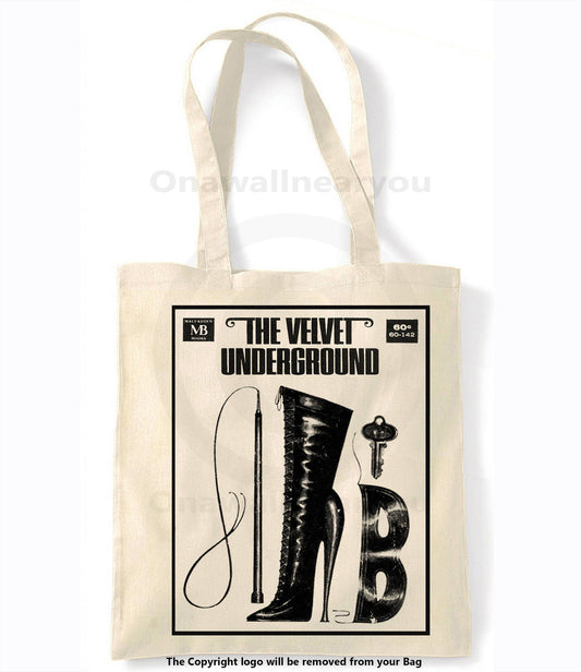 Velvet Underground - Retro Shopping Tote Bag