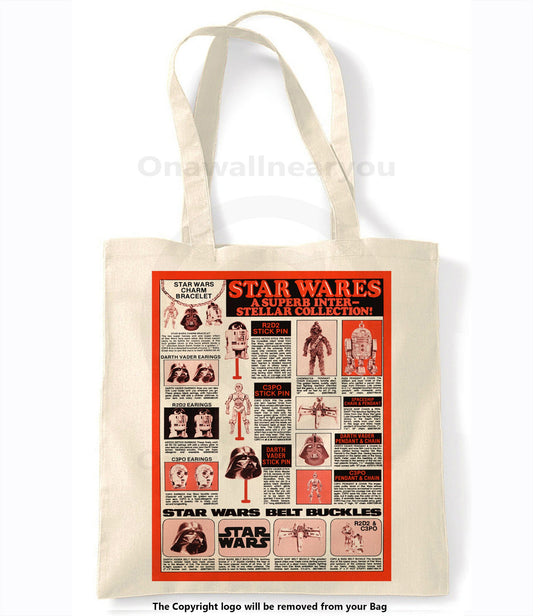 Star Wars - Inter-stellar Collection - Retro Shopping Tote Bag