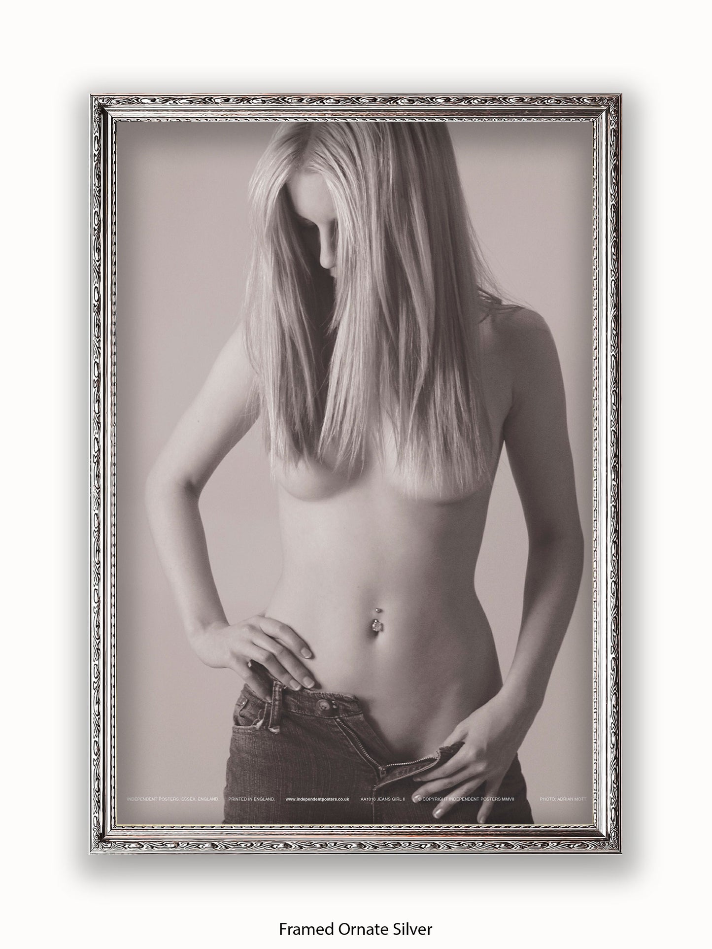 Jeans Girl Front Poster