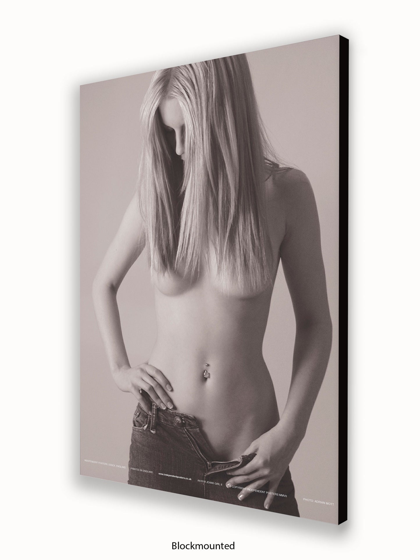 Jeans Girl Front Poster