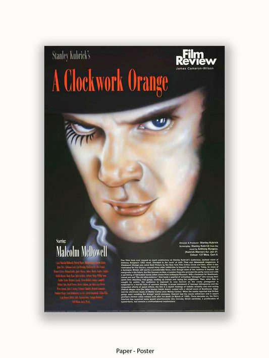 A Clockwork Orange Film Review Poster