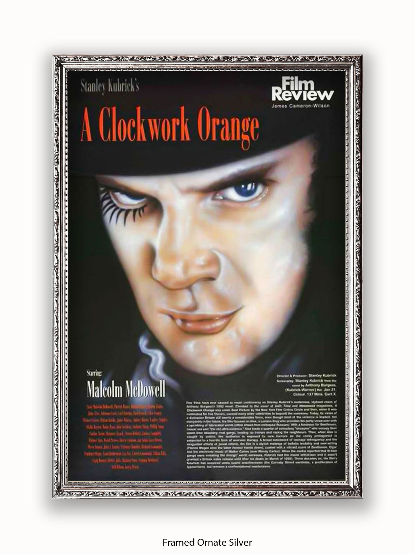 A Clockwork Orange Film Review Poster