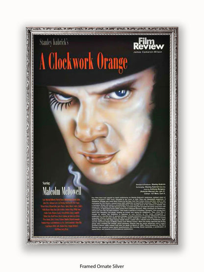 A Clockwork Orange Film Review Poster
