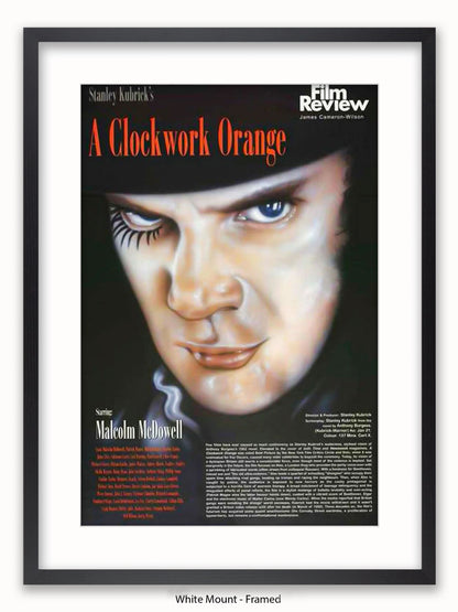 A Clockwork Orange Film Review Poster