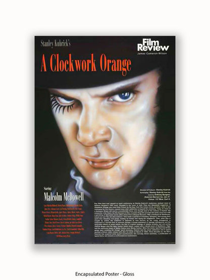 A Clockwork Orange Film Review Poster