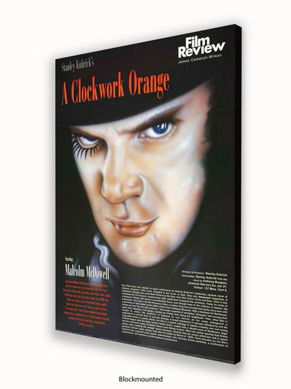 A Clockwork Orange Film Review Poster