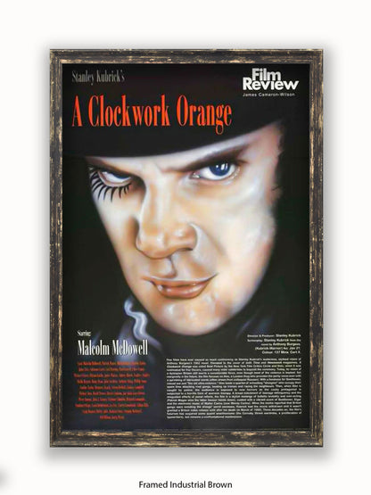 A Clockwork Orange Film Review Poster