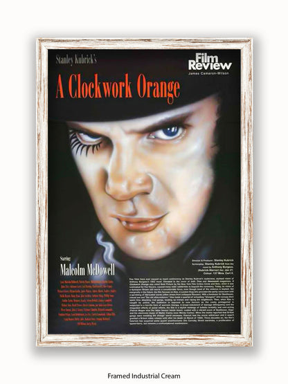 A Clockwork Orange Film Review Poster