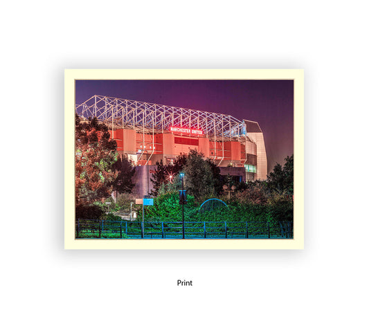 Manchester Old Trafford Football Stadium - Assaf Frank Art Print