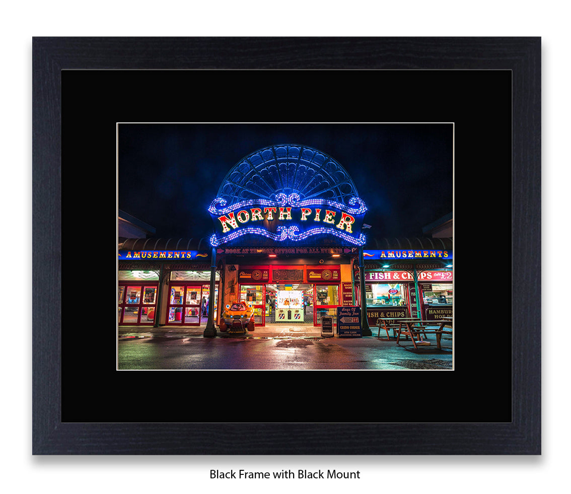 Blackpool North Pier - Blackpool - Assaf Frank Art Print