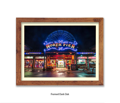 Blackpool North Pier - Blackpool - Assaf Frank Art Print