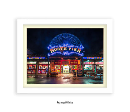 Blackpool North Pier - Blackpool - Assaf Frank Art Print