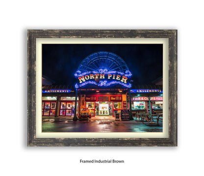 Blackpool North Pier - Blackpool - Assaf Frank Art Print