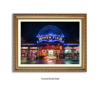Blackpool North Pier - Blackpool - Assaf Frank Art Print