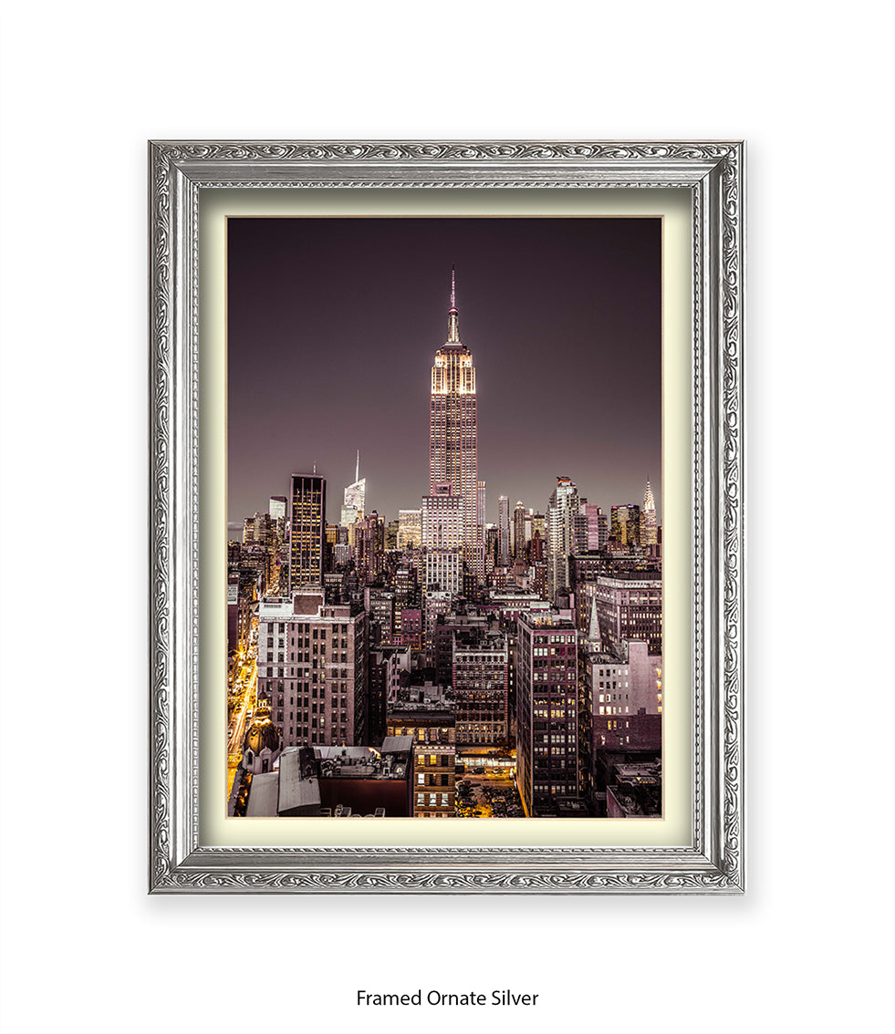 NYC Empire State Building Assaf Frank Art Print