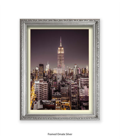 NYC Empire State Building Assaf Frank Art Print