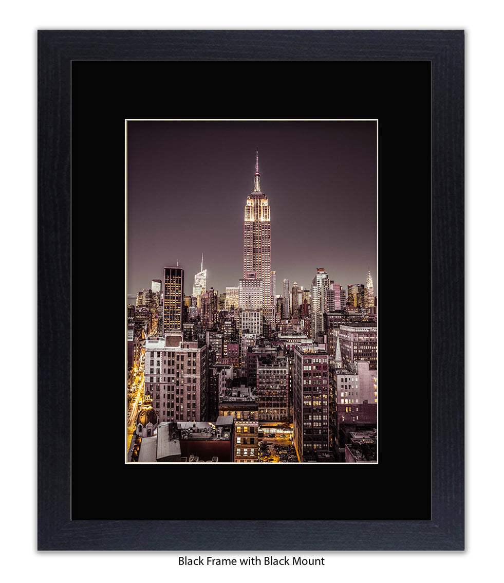 NYC Empire State Building Assaf Frank Art Print