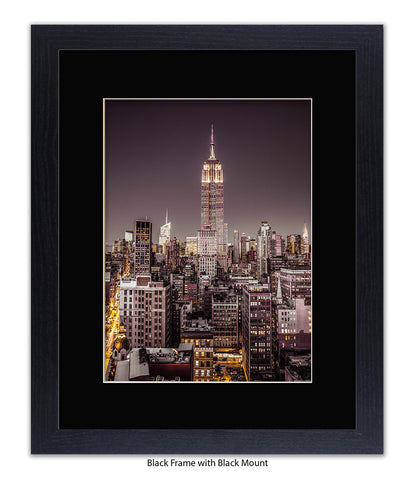 NYC Empire State Building Assaf Frank Art Print