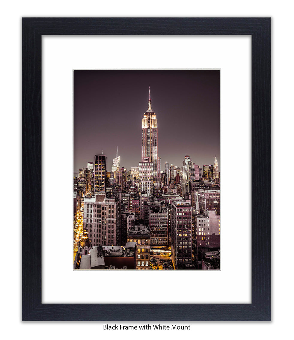 NYC Empire State Building Assaf Frank Art Print
