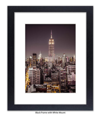 NYC Empire State Building Assaf Frank Art Print
