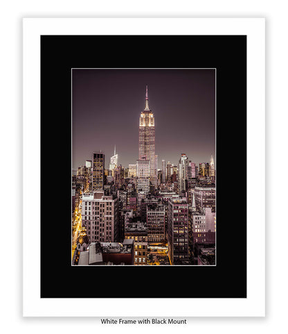 NYC Empire State Building Assaf Frank Art Print