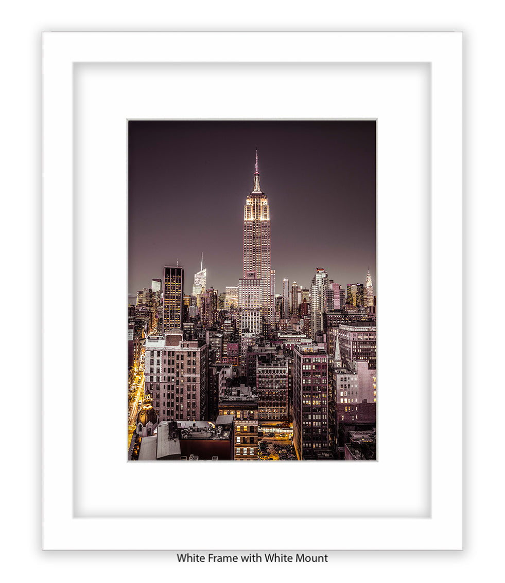 NYC Empire State Building Assaf Frank Art Print