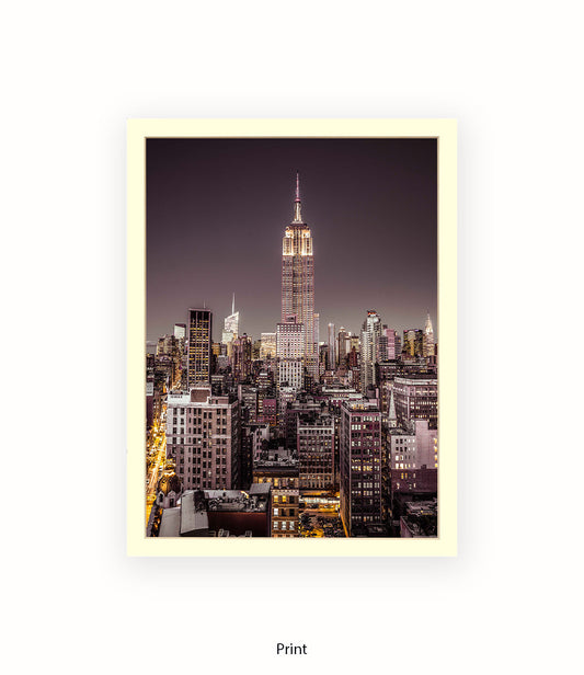 NYC Empire State Building Assaf Frank Art Print