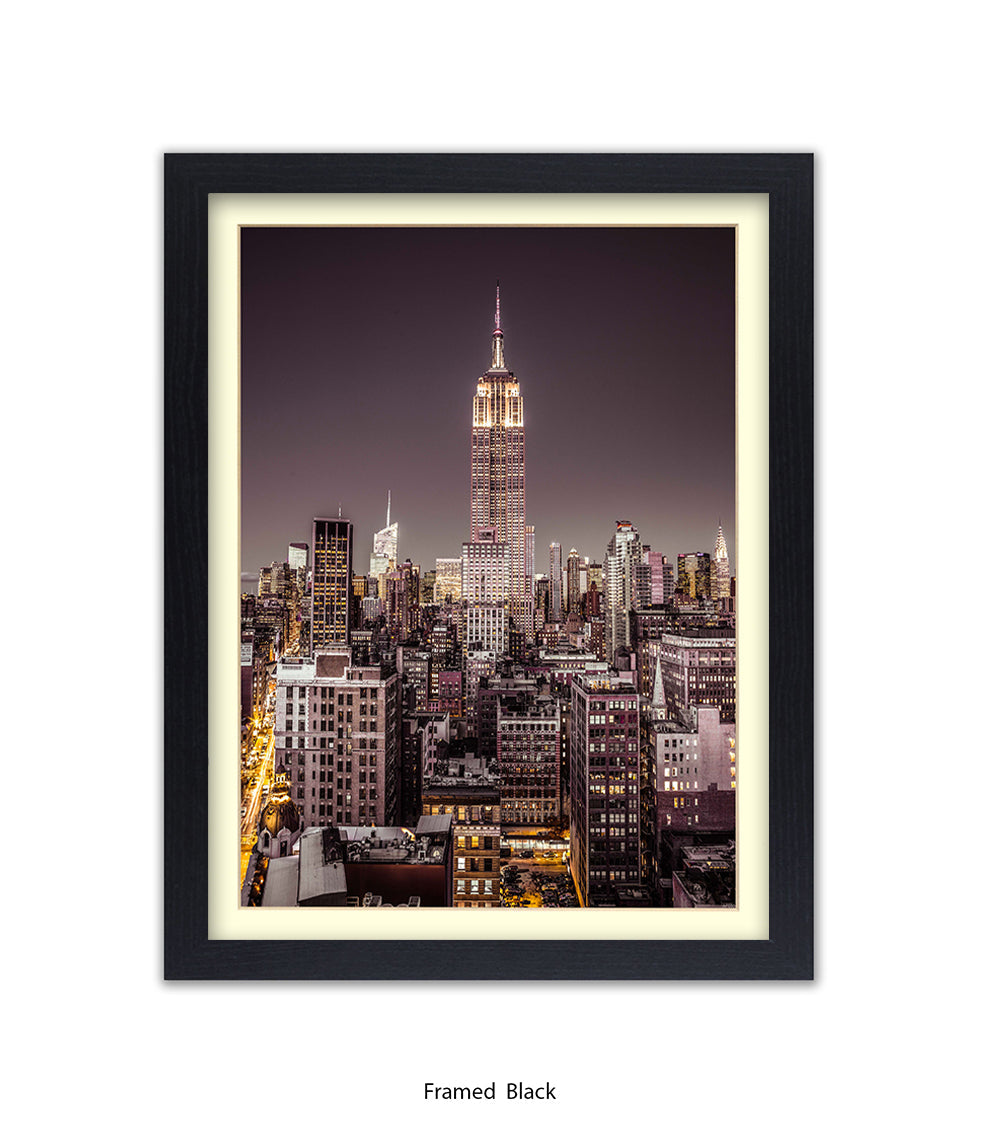 NYC Empire State Building Assaf Frank Art Print