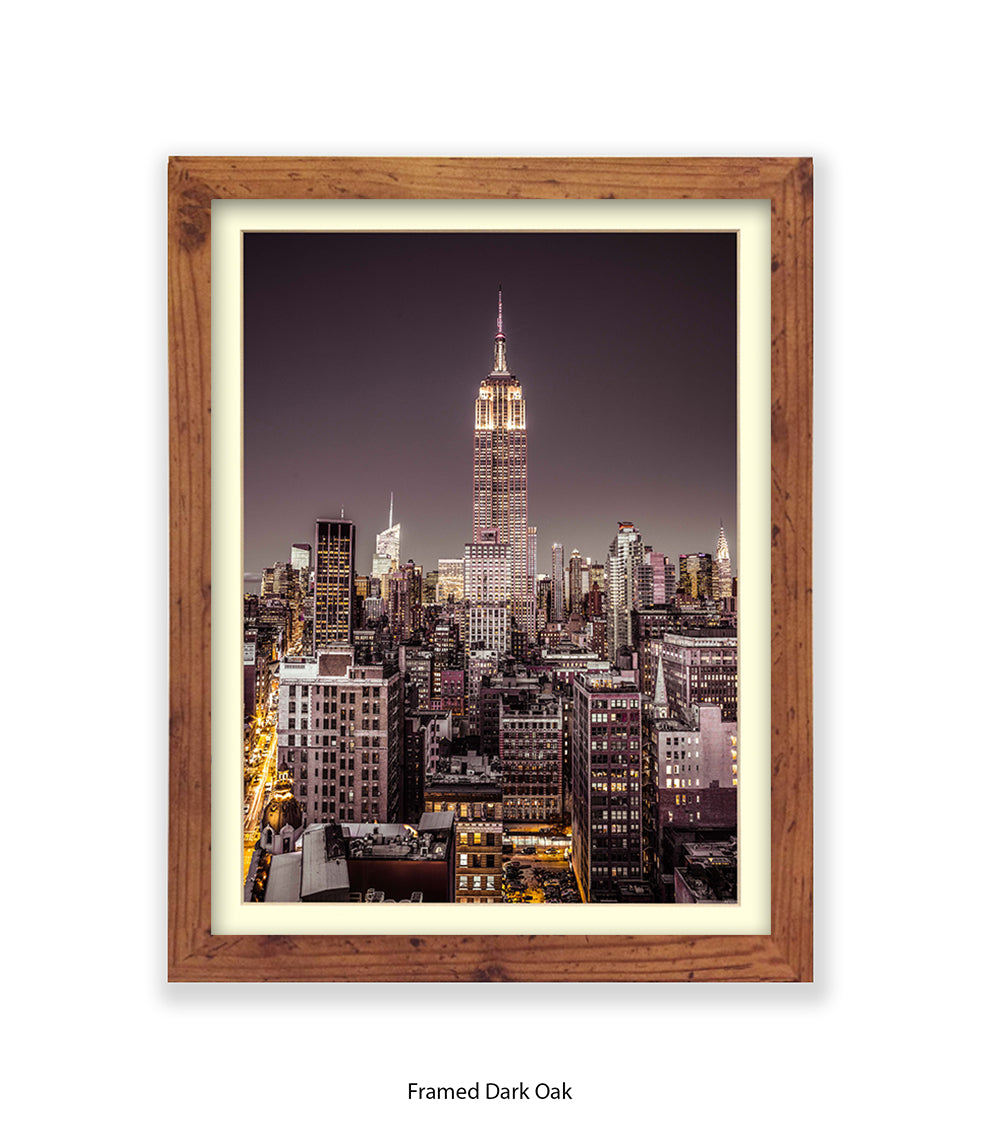 NYC Empire State Building Assaf Frank Art Print