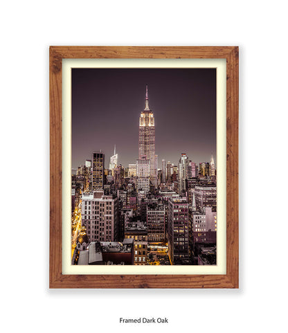 NYC Empire State Building Assaf Frank Art Print