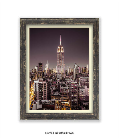 NYC Empire State Building Assaf Frank Art Print