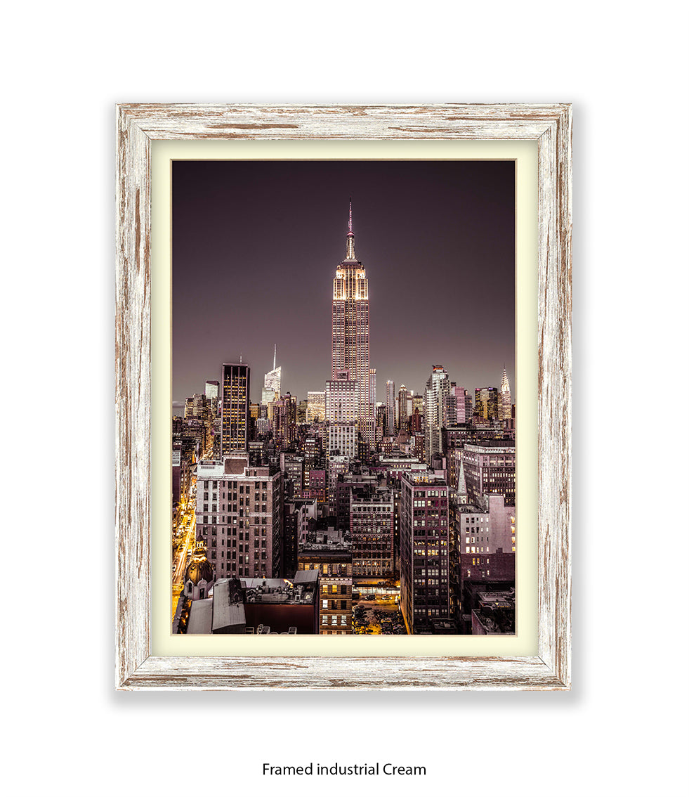 NYC Empire State Building Assaf Frank Art Print