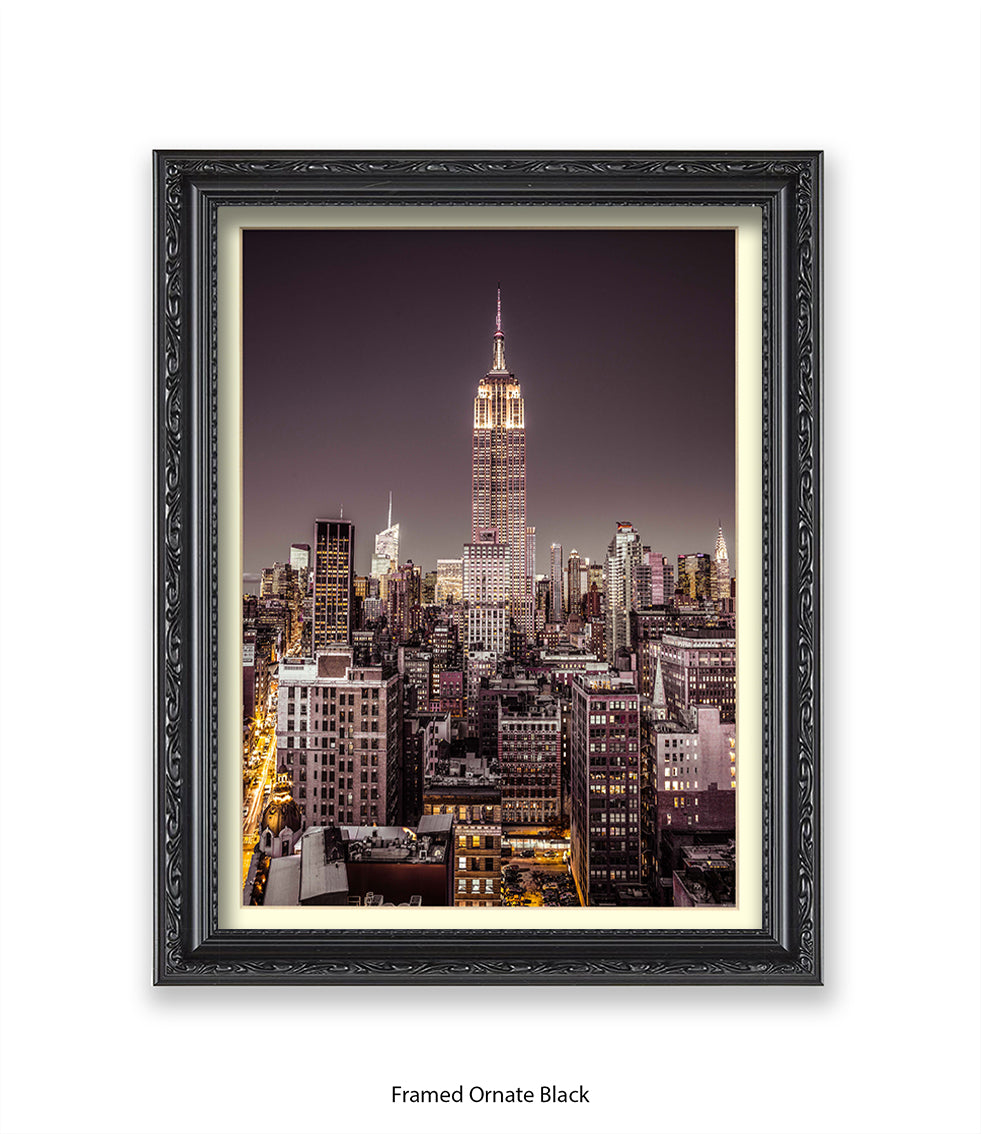 NYC Empire State Building Assaf Frank Art Print
