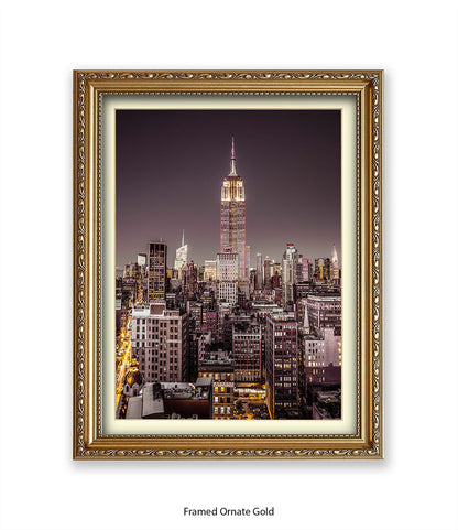 NYC Empire State Building Assaf Frank Art Print
