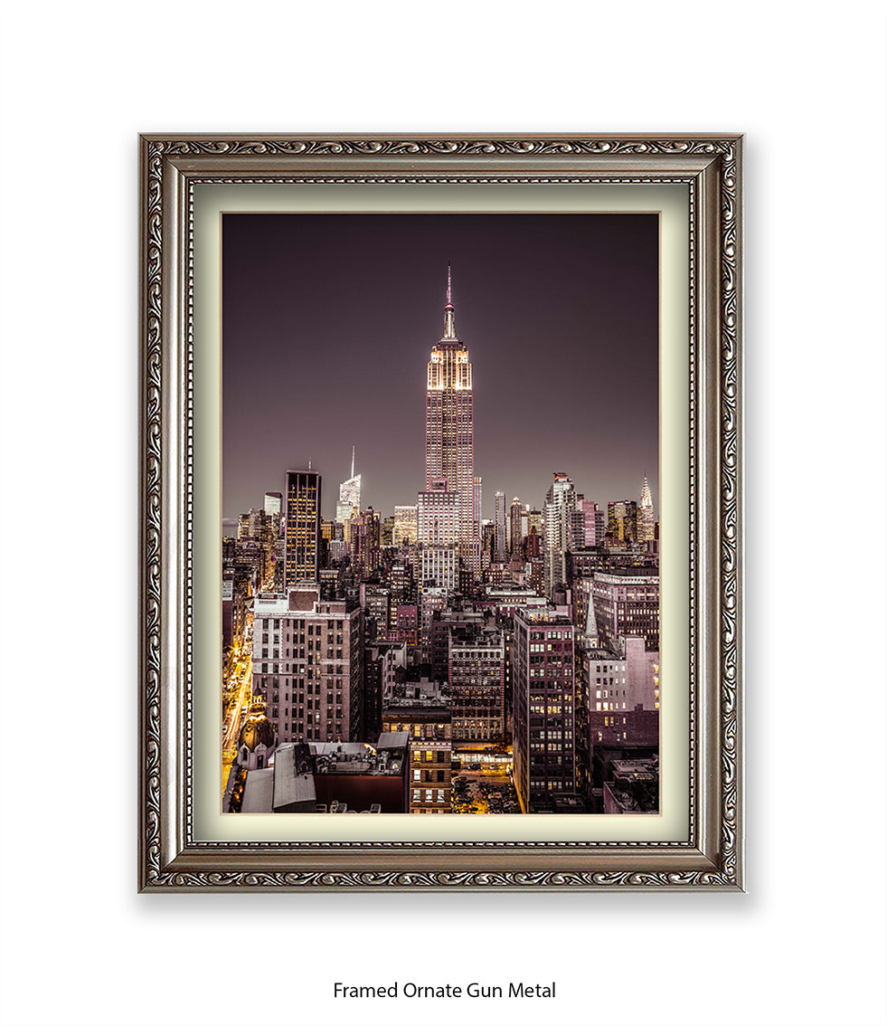 NYC Empire State Building Assaf Frank Art Print