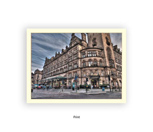 Glasgow - Grand Central Hotel - Assaf Frank Art Print